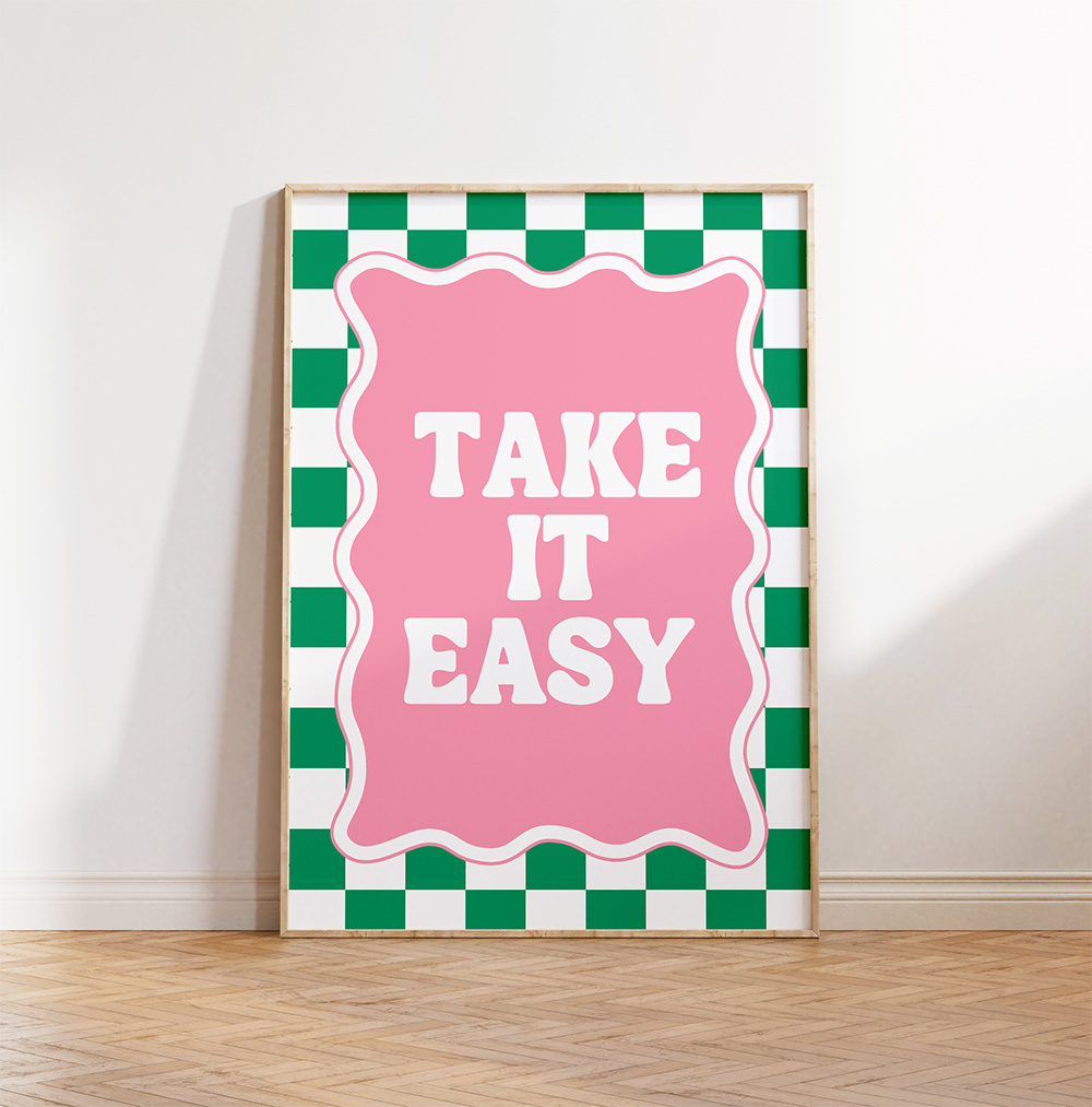 take it wasyretro wall art