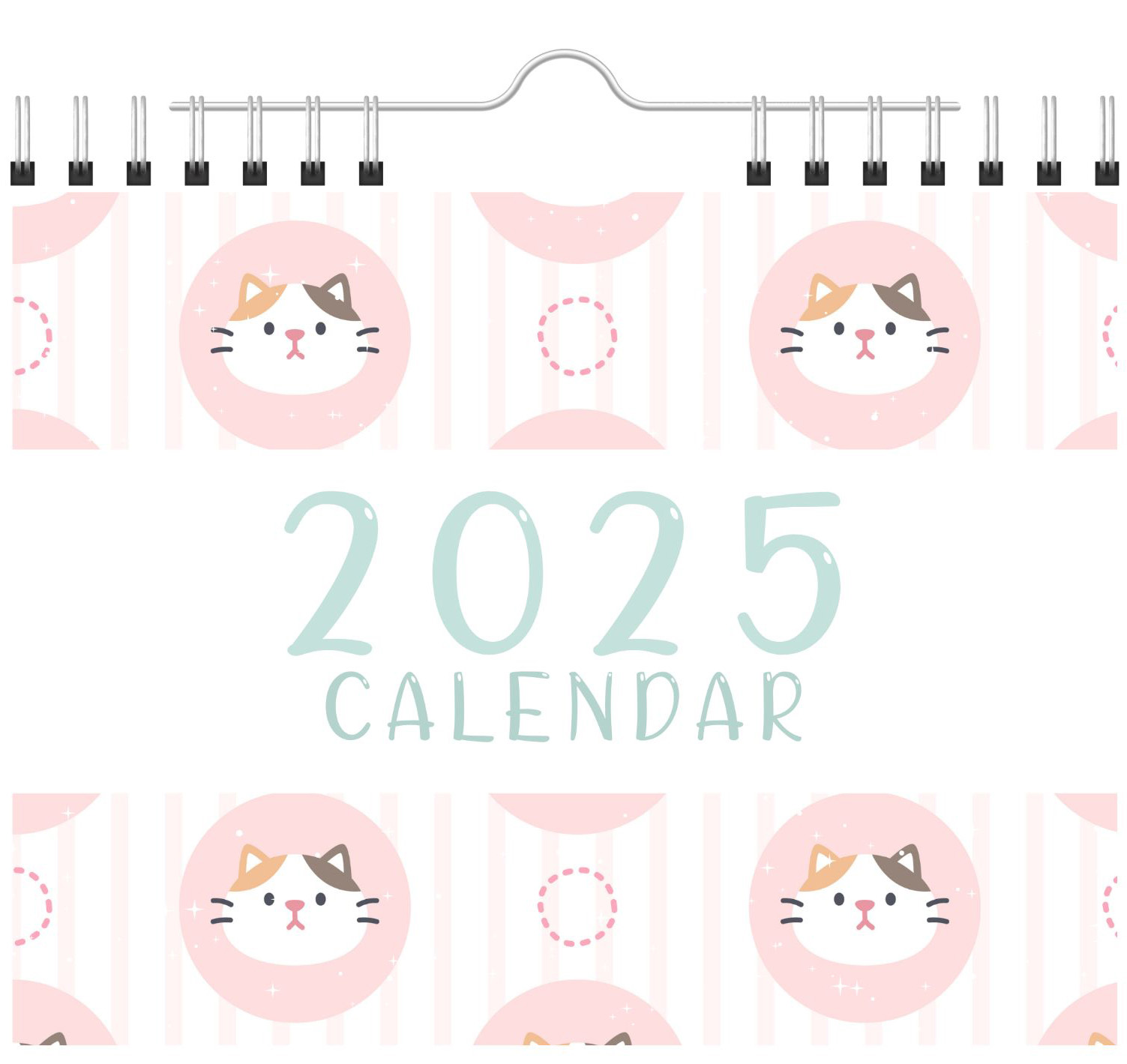 Free Printable 2025 Cat Calendar: Adorable Monthly Templates