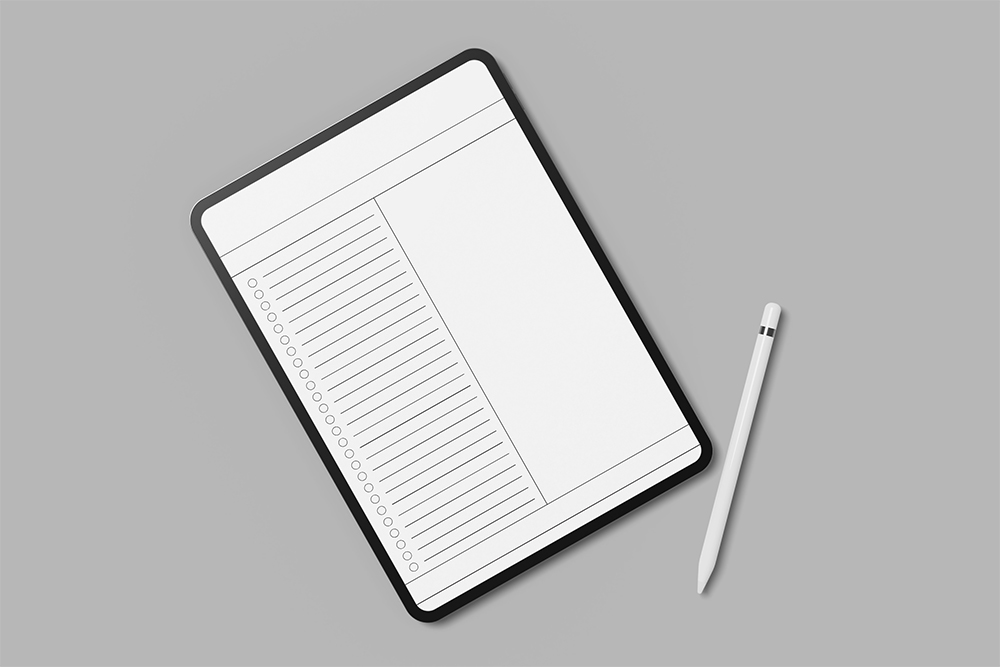 free printable note template