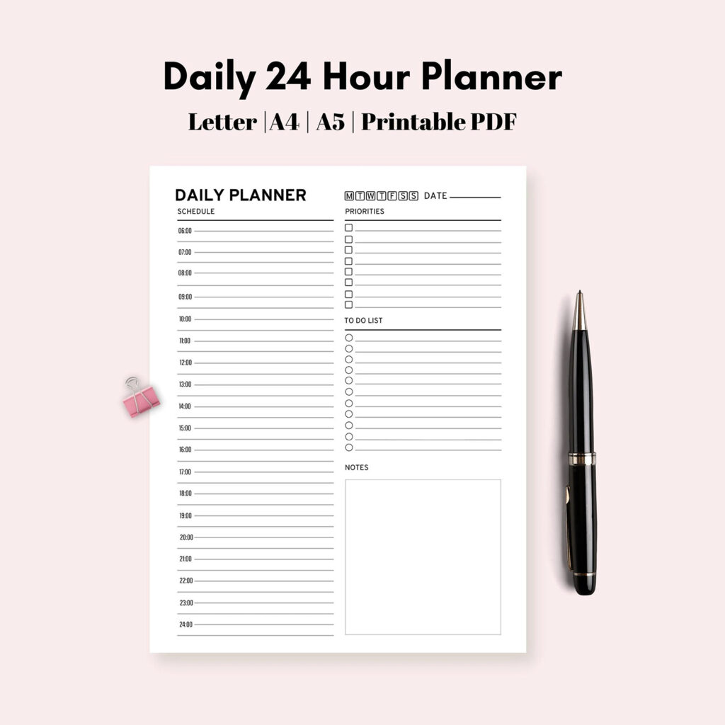 free-daily-planner-template