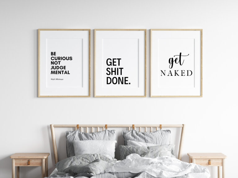 minimalist wall art set