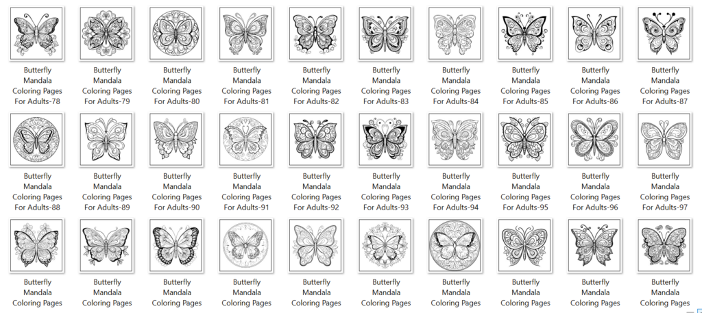 butterfly-coloring-book