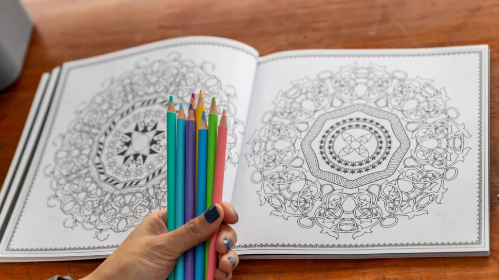 coloring book pages for adults and kids