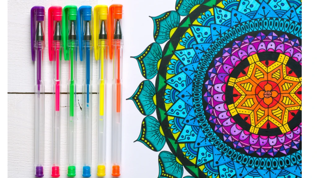 coloring book pages for adults and kids