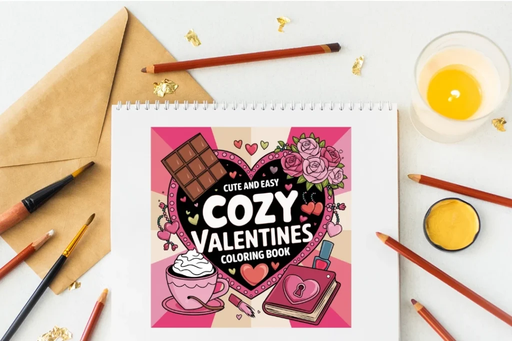 free valentines day coloring book pages for adults