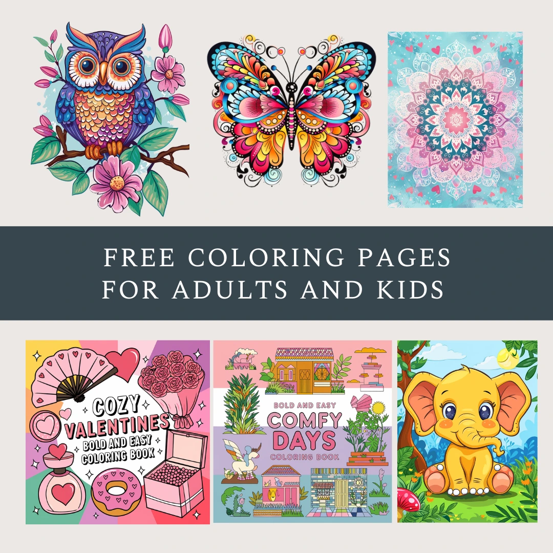 Free Coloring Book Pages for Adults and Kids – Creative Fun for Everyone!