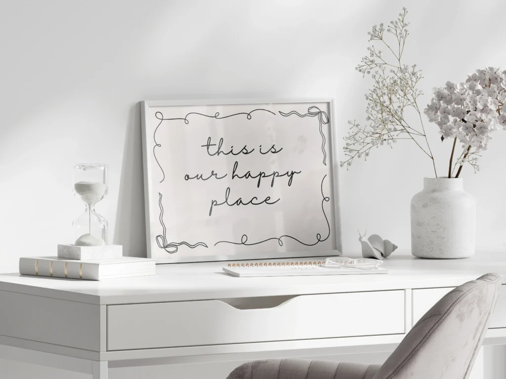 minimalist wall decor