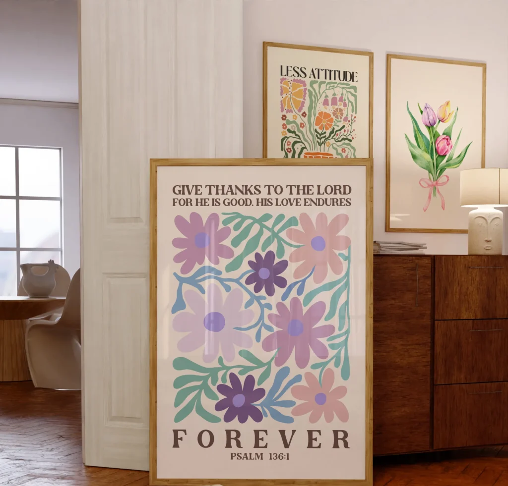 psalm scripture wall art