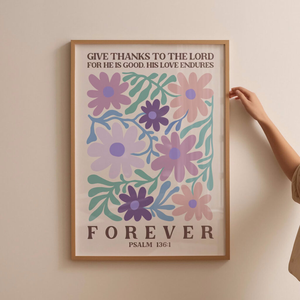 psalm scripture wall art