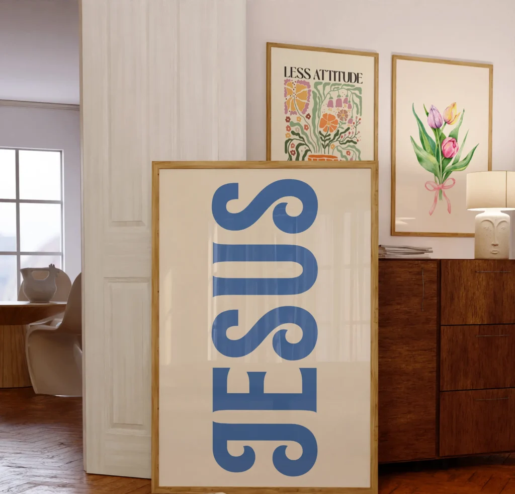 Jesus wall art