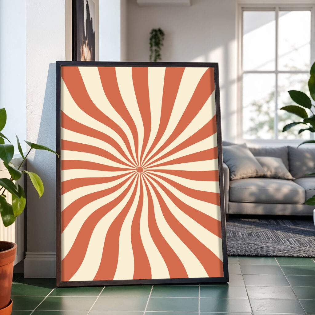 retro wall art