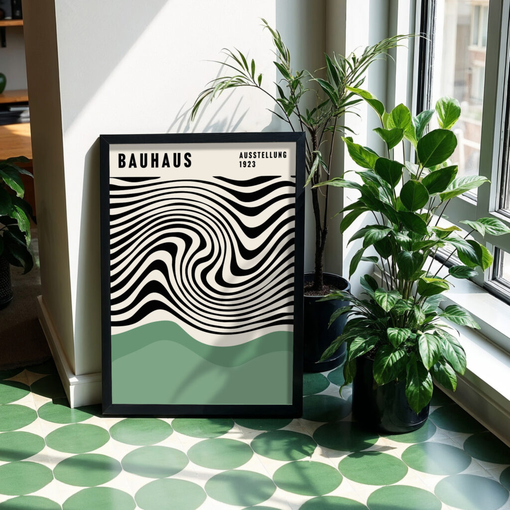 bauhaus wall art