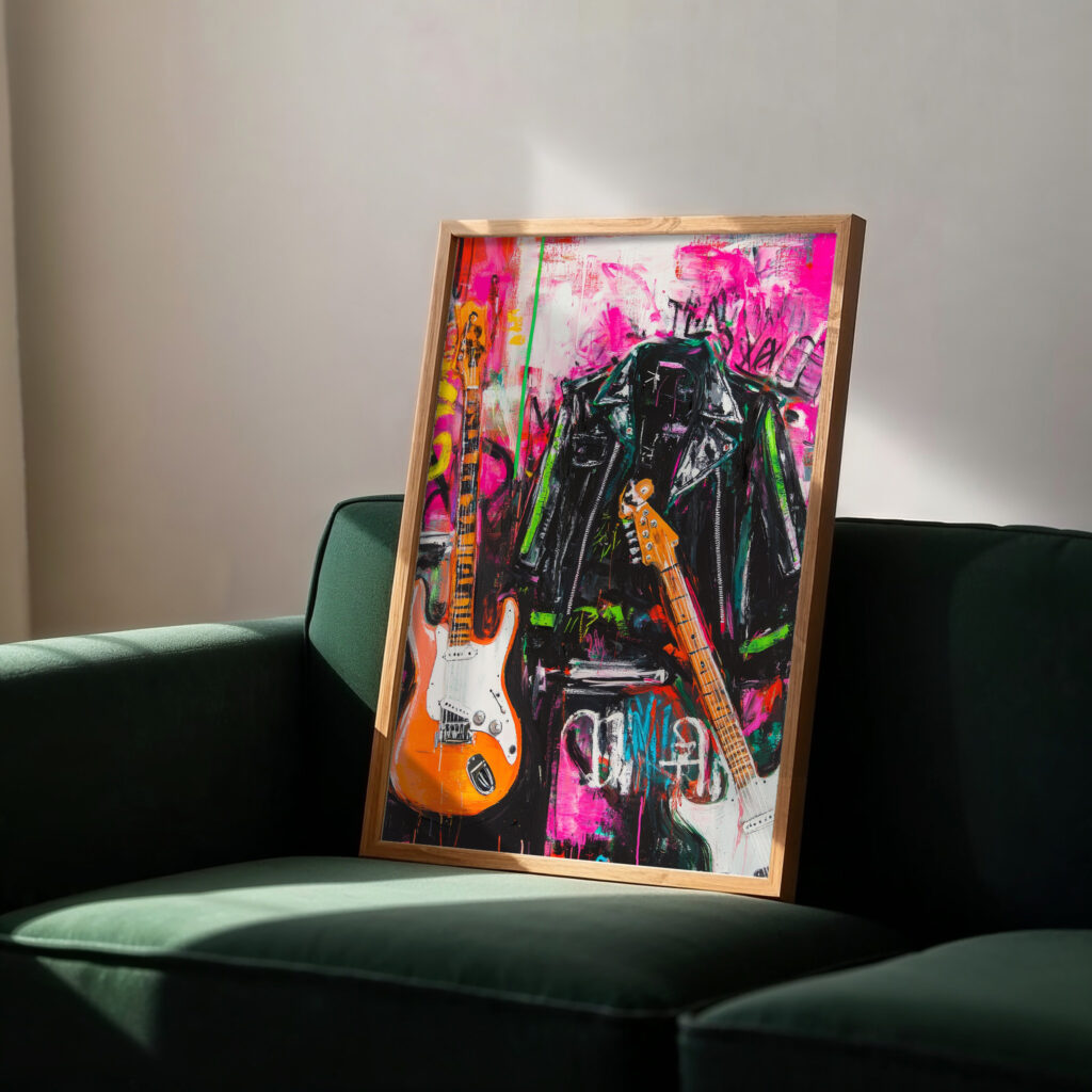 rock n roll wall art
