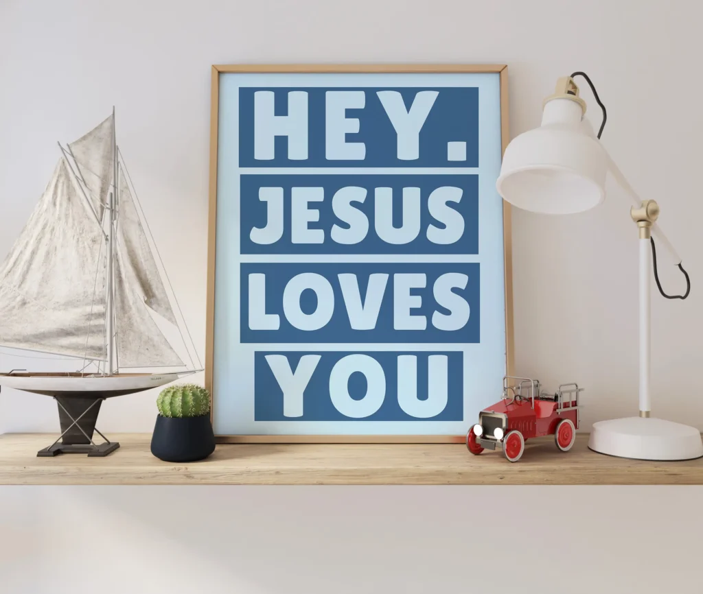 jesus-loves-you wall art