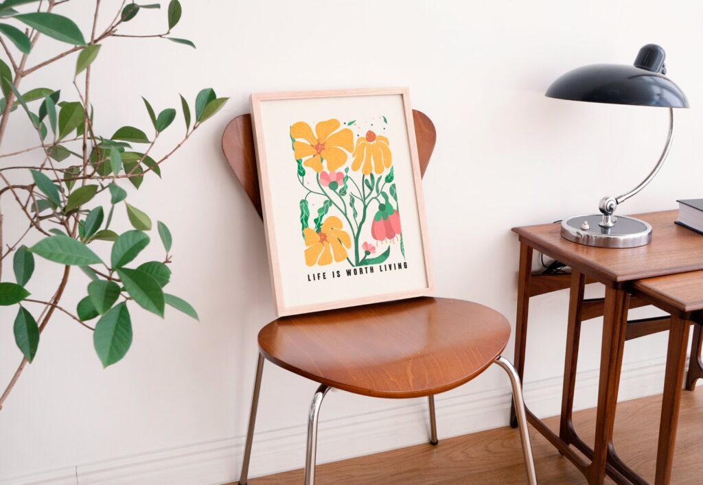 floral wall art printable